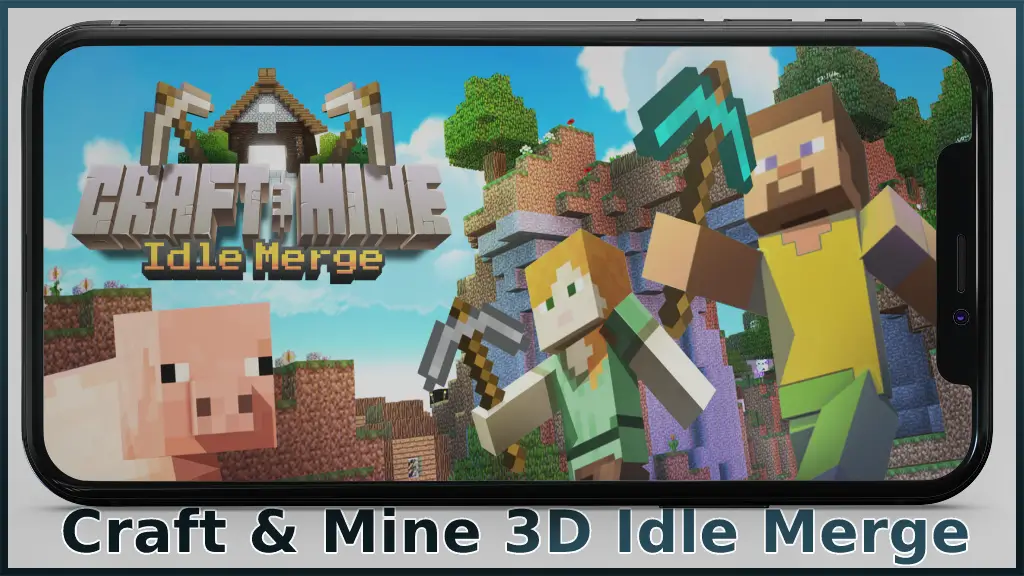 Craft & Mine 3D: Idle Merge