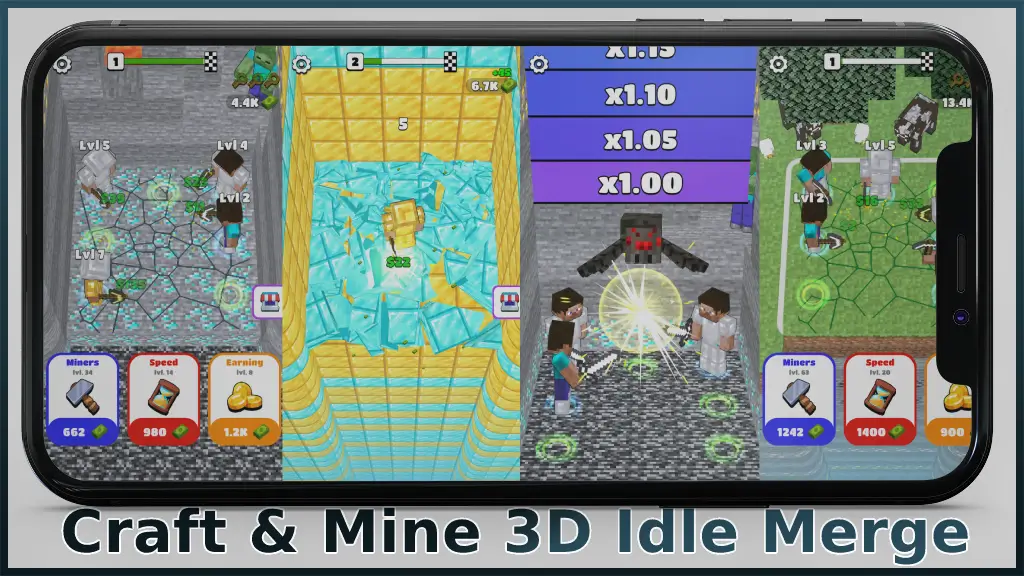 دانلود بازی Craft & Mine 3D مود شده با پول بی نهایت