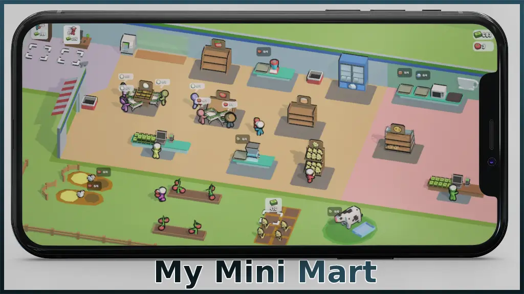 دانلود بازی My Mini Mart مود شده با پول بی نهایت