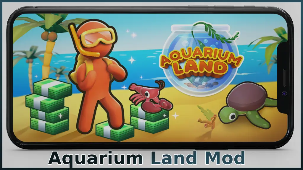 دانلود بازی Aquarium Land مود اندروید + هک شده