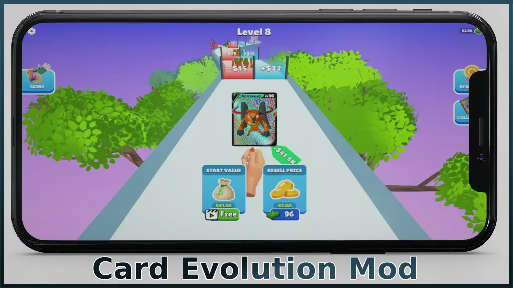 دانلود بازی Card Evolution مود شده با پول بی نهایت برای اندروید